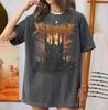 Sauron Death Metal Shirt, Lord of the Rings T-Shirt, Witch King Dark Fantasy Tee, Retro 90s Heavy Metal Graphic Shirt, Bookish Gamer Gift