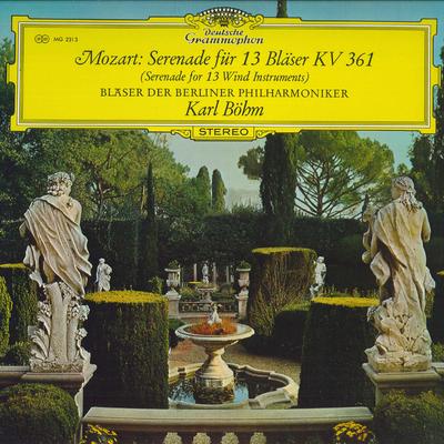 LP Record KARL BOHM BLASER DER BERLINER PHIL Mozart Serenade Nr. 10 MG2313 DEUTSCHE GRAMM 1972 Japan Classical Used