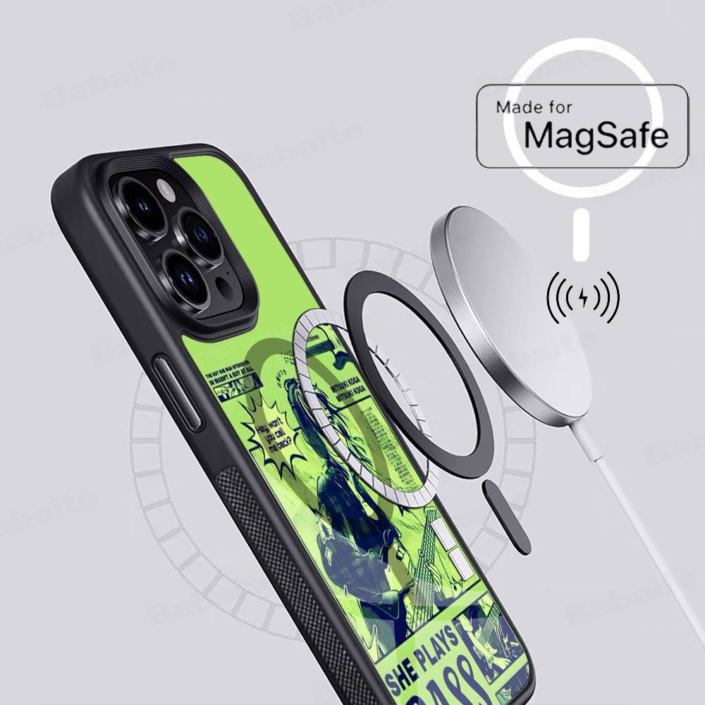 A-Aya O-Oosawa K-Koga M-Mitsuki For Magnetic Phone Case For IPhone 17 16 Pro Max 15 Plus 14 13 12 11 Cover