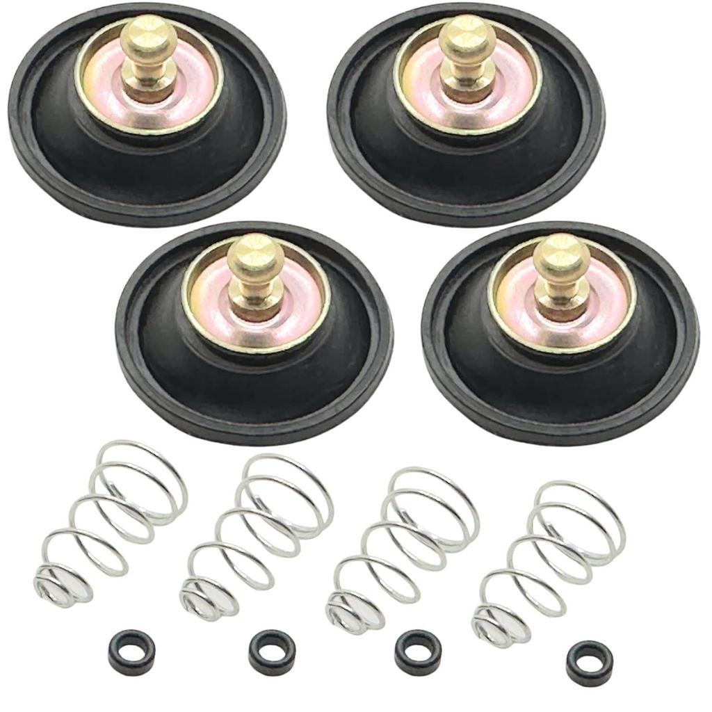 HTharros Carburetor Air Cut Valve for Honda CB400T CB650 CB750 CX500 GL500 Spring 0 Ring 4pcs
