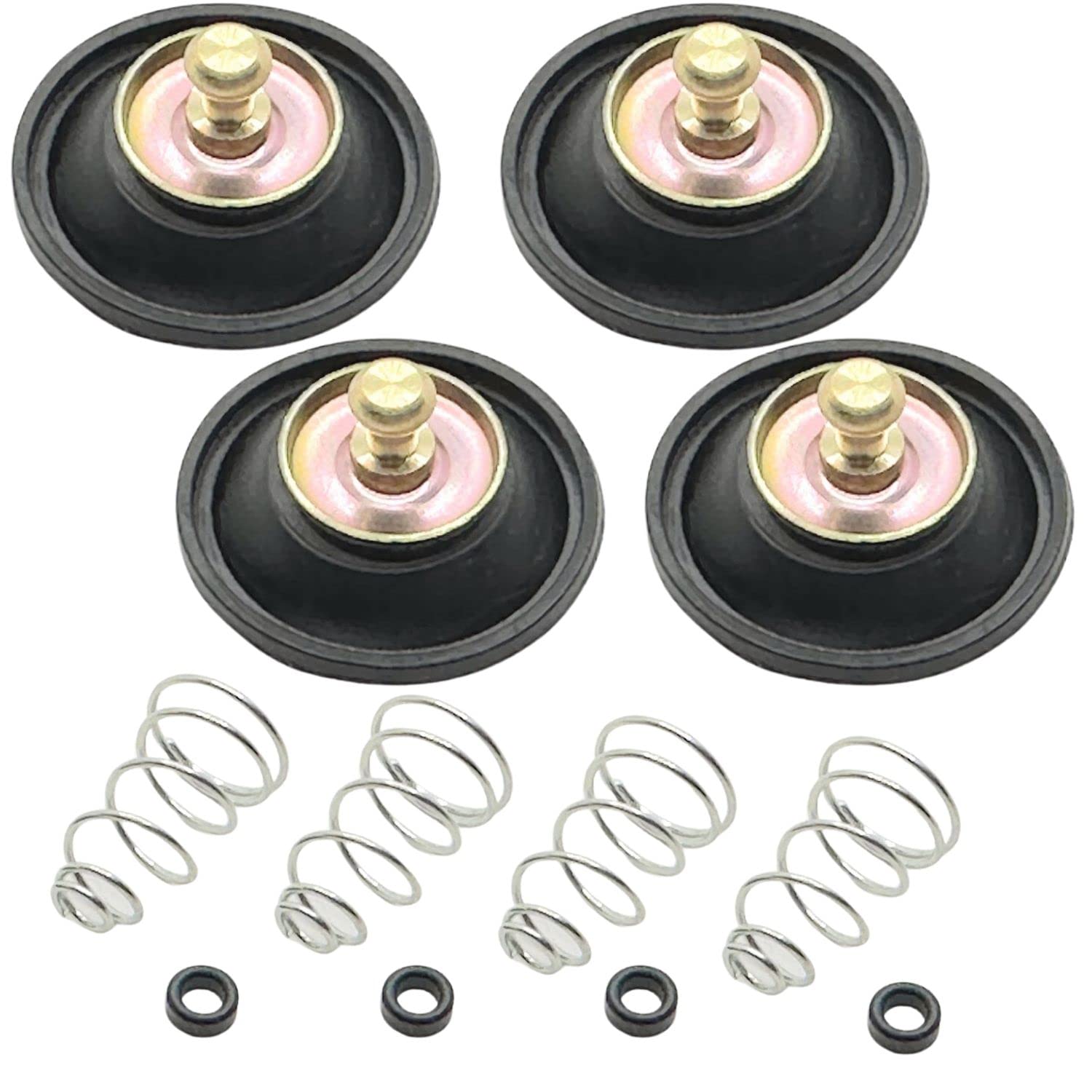 

HTharros Carburetor Air Cut Valve for Honda CB400T CB650 CB750 CX500 GL500 Spring 0 Ring 4pcs