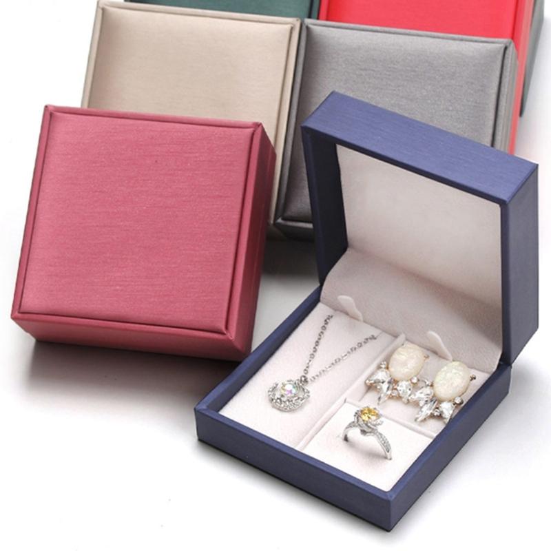 Stylish Alloy Accessory Storage Case Convenient Jewelry Display Box Jewelry Packaging Box for Elegant Gift Presentation