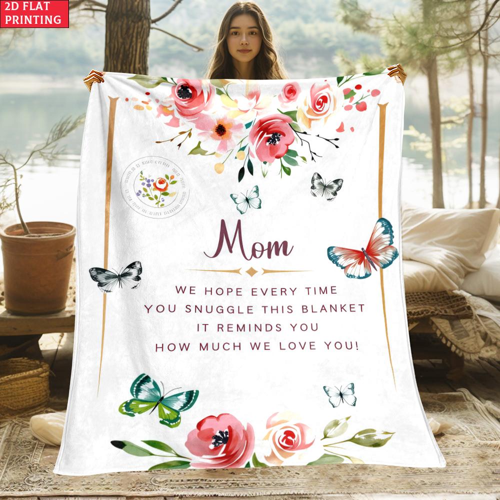 Gift for Daughter Print Thin Flannel Blanket for Bedroom,Living Rooms,Sofas Blankets,Lunch Breaks,blankets Fluffy Blanket
