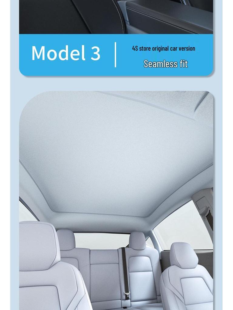 Arcfox Koala Sunshade for Alpha T5/S5 Sunroof - Static Adsorption Sun Protection Curtain