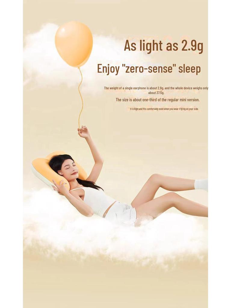 Remax Bluetooth 5.4 Soft In-Ear Sleep Earphones - Compact Wireless TWS Earbuds