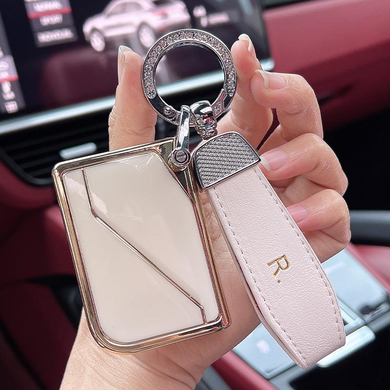 Lynk & Co Key Case: 2022 Limited Edition - Fits 06, 03, 01, 02 Hatchback Models, Stylish Buckle Design for Women.