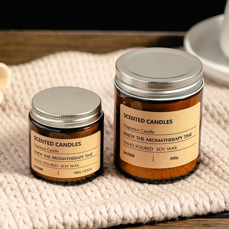 Elegant Scented Candles - High-End Decorative Gift with Chic Design for Birthdays and Special Occasions