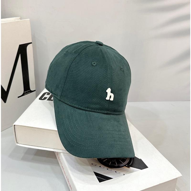 Four Seasons Embroidered Baseball Cap Children's Fashion Versatile Large Wide Soft Top Cap Men