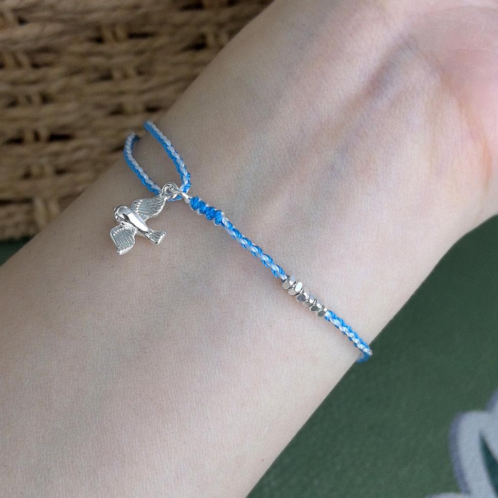Dynamic Flying Swallow Hand Rope Female New Popular Design Small and Popular Simple Ins Style Fashionable and Versatile Bracelet
