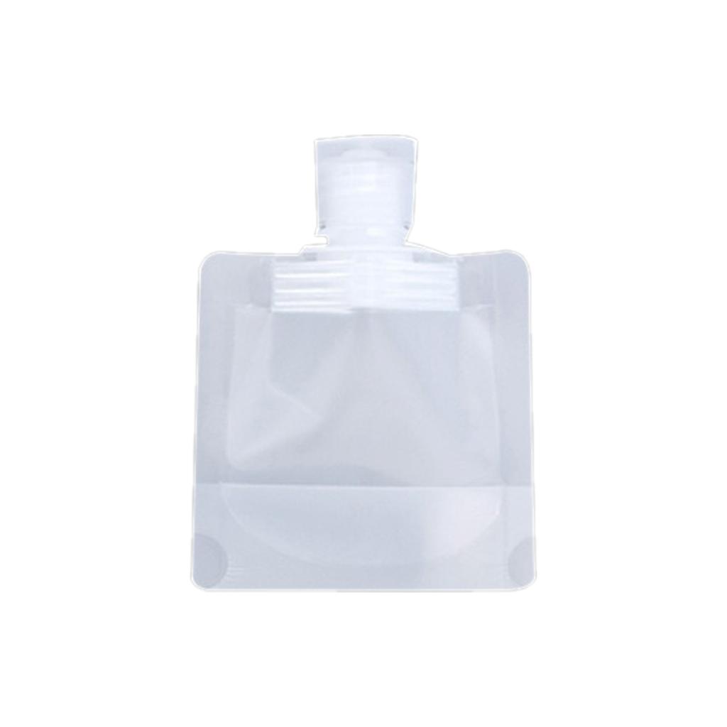 Wiederverwendbarer Beutel mit Klappverschluss für flüssiges Make-up 30 ml, 50 ml und 100 ml Lotion-Spenderbeutel