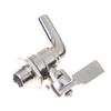 §1 PCS Stainless Steel 3/8" Beverage Dispenser Faucet Tap Spigot Cold Beer Drink Juice Wine Faucet