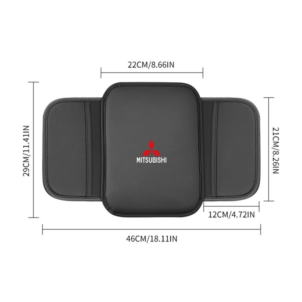 kycp1 1pcs Car Center Console Arm Rest Lid Auto Central Armrest Box Pad for Mitsubishi Asx Lancer 10 Outlander 3 l200 Xpander Pajero 4