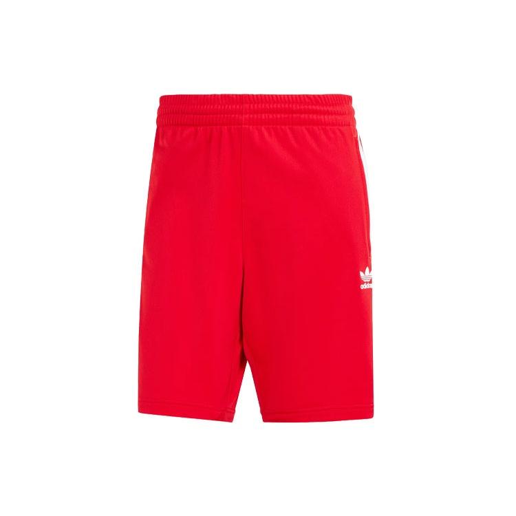 adidas Adicolor Firebird Shorts Asia Sizing Better Scarlet White Men s IM9421 XL