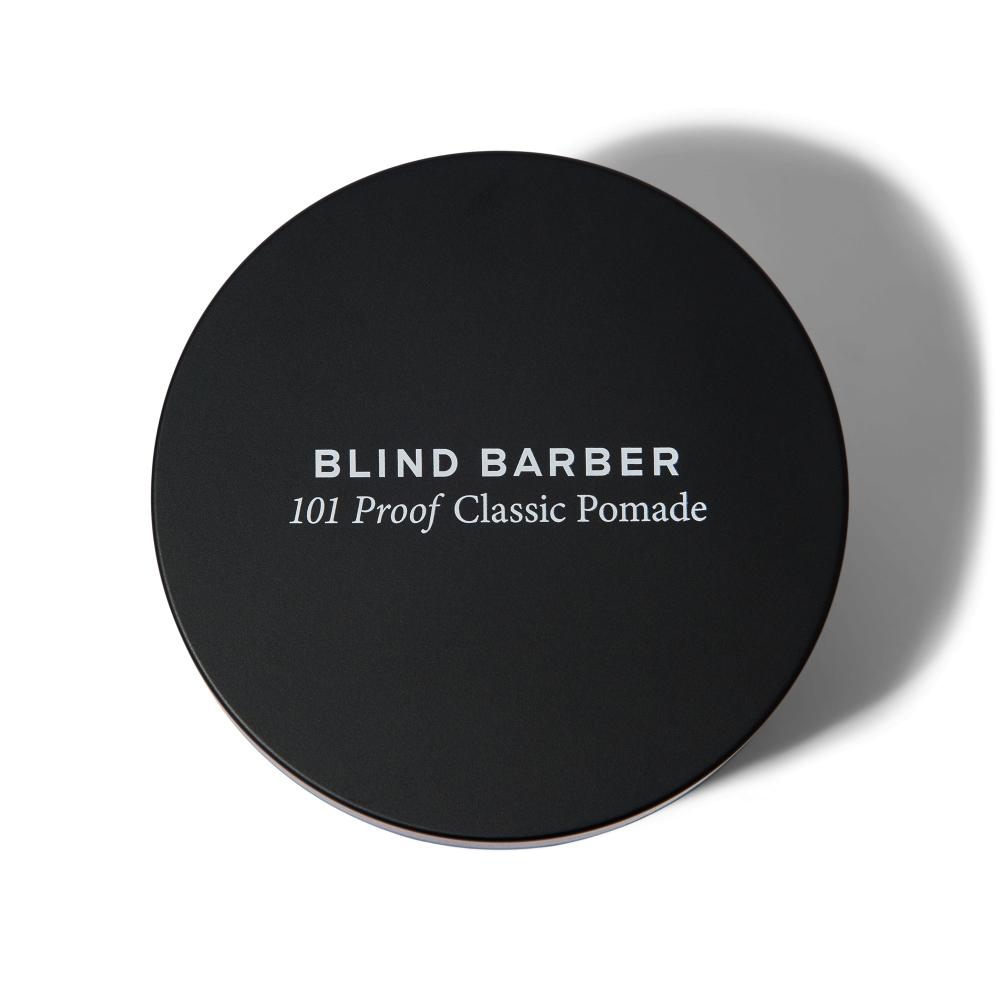 Blind Barber 101 Proof Classic Natural Shine Strong Hold Pomade 2.5 Oz