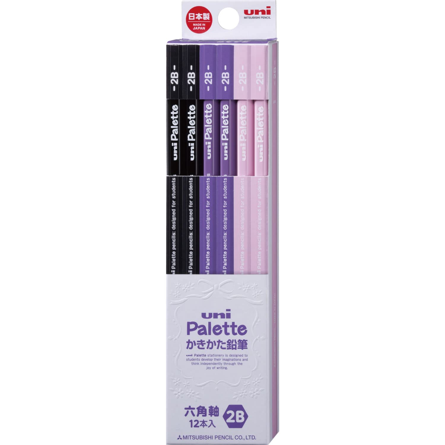 

Mitsubishi Pencil Drawing Pencil Uni Palette 2B Drawing Purple 1 Dozen