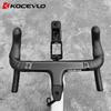 KOCEVLO Integrated Bike Computer Mount 1/4 Interface for Panoramic Action Camera GPS Holder Garmin Wahoo Bryton Support