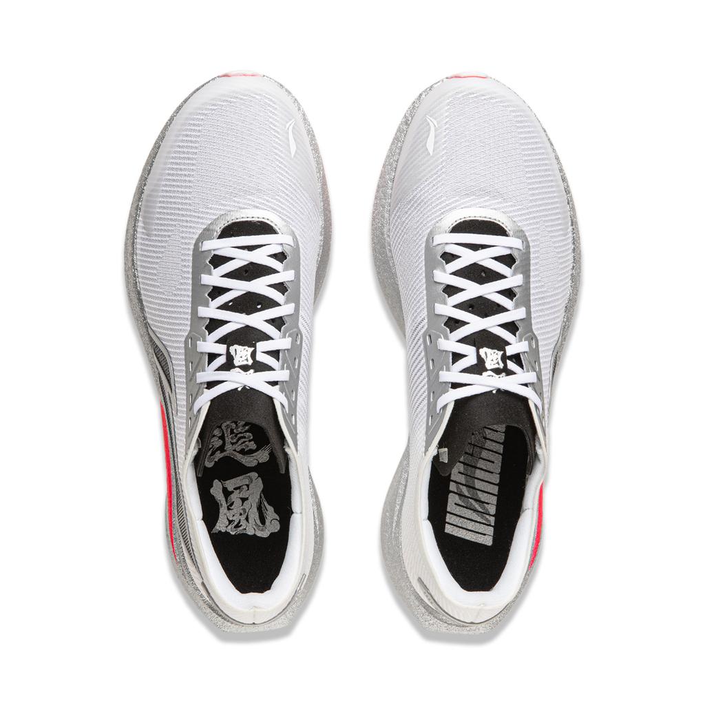 Li Ning Wind Chaser Technology Professional Competition Marathon Running Shoes Men Sneakers Standard-White ARPV007-20