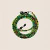 Lightweight Colored Glass Glasses Chain Vintage Handmade Beads Glasses Hanging Rope Adjustable Anti Loss Mask Chain Men Women