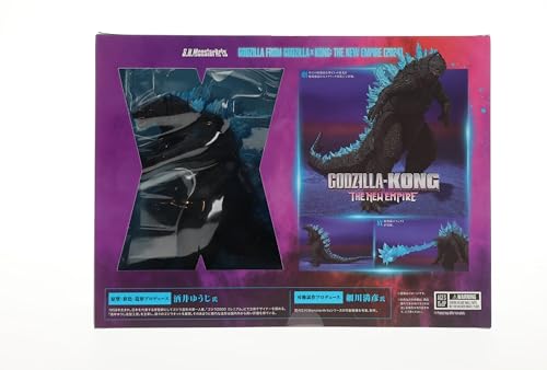 TAMASHII NATIONS S.H. MonsterArts GODZILLA FROM GODZILLA x KONG: THE NEW EMPIRE (2024) Godzilla x Kong New Empire, approximately 160mm PVC p