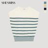  Shs Miss Stripe Cap Sleeve Dzianina Sskpoo22610