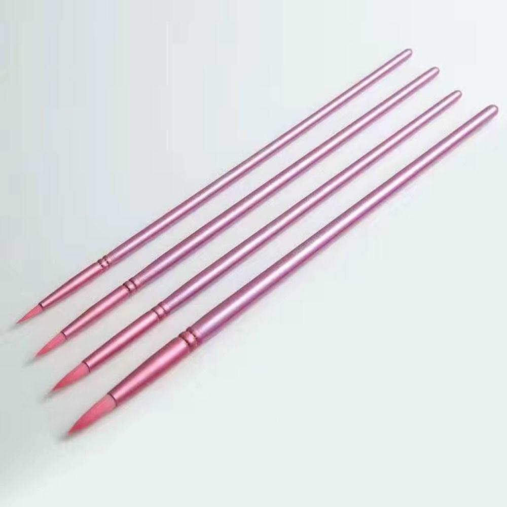 4/6pcs Professional Painting Brush Set Different Shape Art Paint Brushes  Student