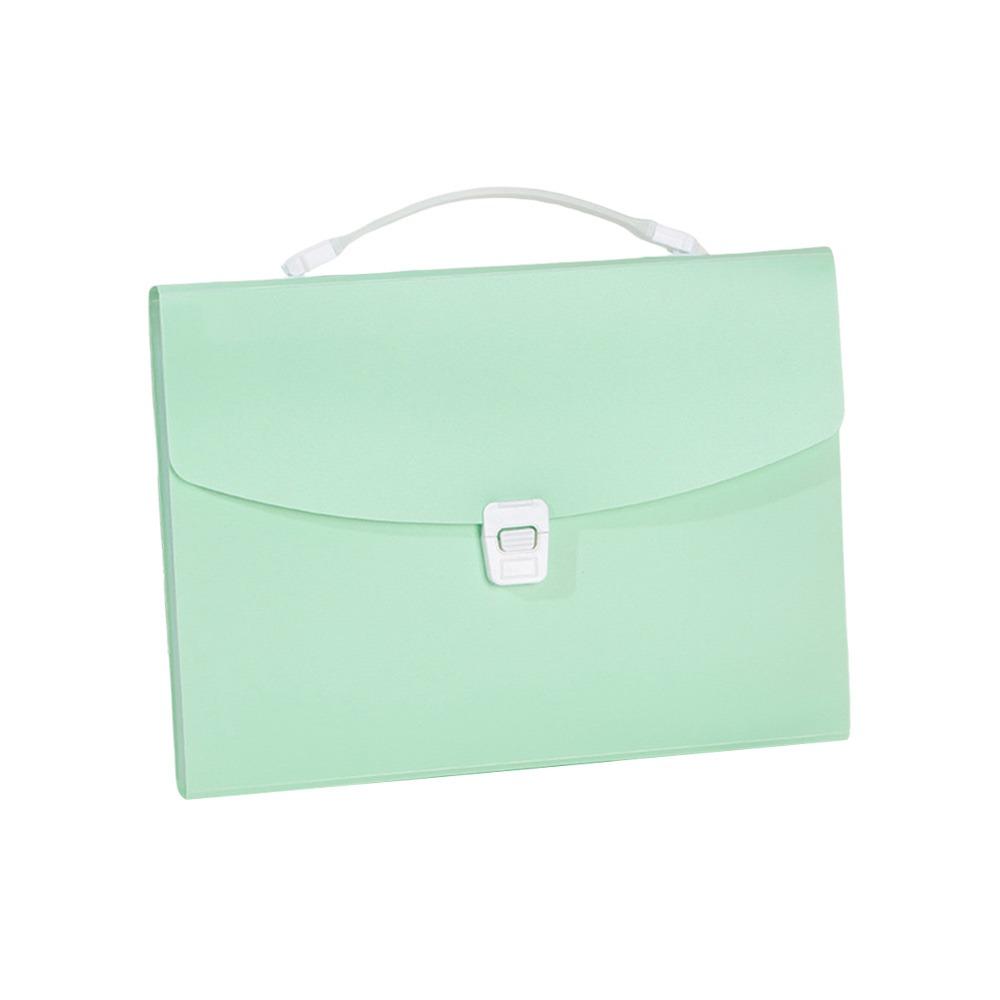 12-Layer A4 File Folder Multi-layer Expanding Large Capacity Data Sorting Storage Bag Waterproof Archive Bag