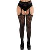 Sexy Strumpf Spitze Soft Top Oberschenkel Hohe Strümpfe + Strapse Strumpfgürtel Dessous Damen Strumpfhosen Strumpfhosen