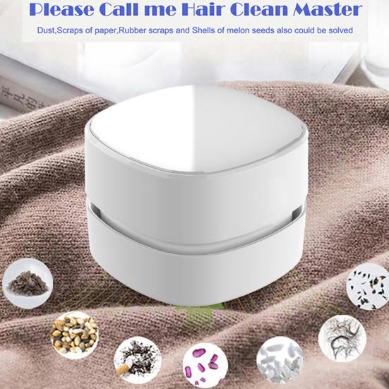 Cordless Desktop Vacuum Cleaner Strong Suction Low Noise Battery Powered Portable Handheld Wireless Dust Sweeper