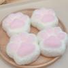 Mochi Taba Squishy NEW Fidget Random Color1pcs Kawaii Plush Cat Paw Silicone Small Cute Pink Cat Foot Pinching Pinching and Deco