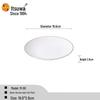 Wuh A5 Melamine White Buffet Round Plate