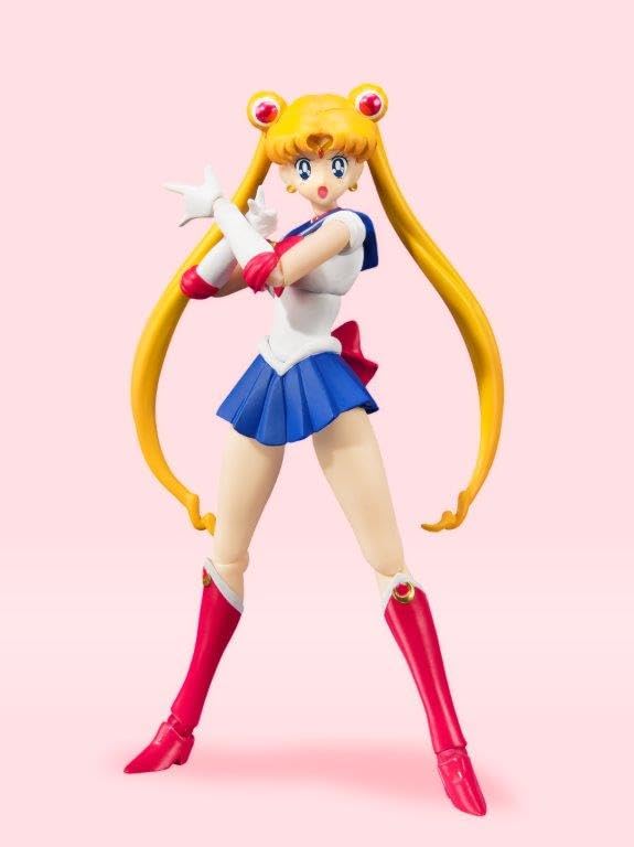 TAMASHII NATIONS S.H.Figuarts Pretty Guardian Sailor Moon Sailor Moon -Animation Color Edition- Approx. 140mm ABS & PVC Painted Movable Figure