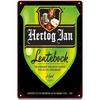 Retro Beer Posters Home Decor Plate Vintage Metal Tin Sign Hertog Jan Metal Plaque Pub Bar Wall Room Decoration