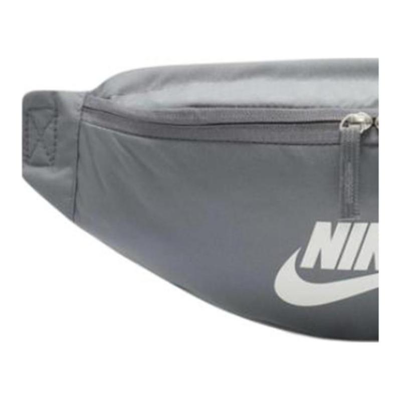 Nike Heritage Polyester Fanny Pack Regular Unisex Gray Casual DB0490-084