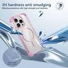 For iPhone 15 Pro Max Case TPU+PC Clear Phone Shell Compatible with Magsafe