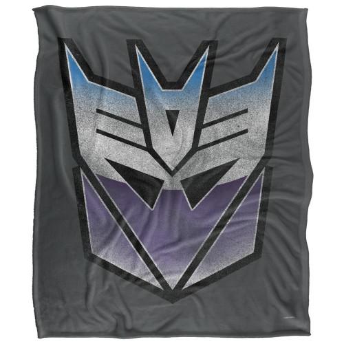 Transformers Vintage Logo Decepticons Blanket