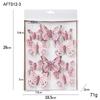 New Christmas decoration butterfly Christmas tree pendant glitter simulation butterfly scene atmosphere decoration butterfly