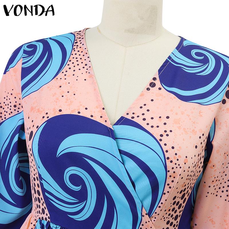 Robe Longue Occasion Emilio Pucci - Soie 100%, Manches Longues, Col V, Motif Géométrique Multicolore - Taille M