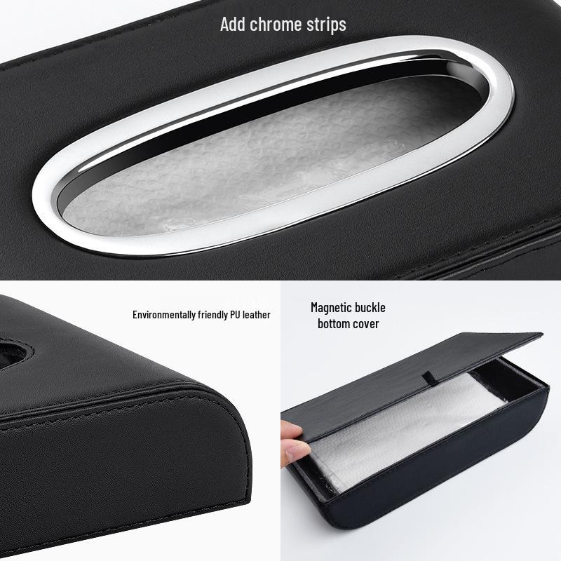 Kompatible Leder-Taschentuchbox für Lingbao BOX/Uni/COCO Autoinnenräume