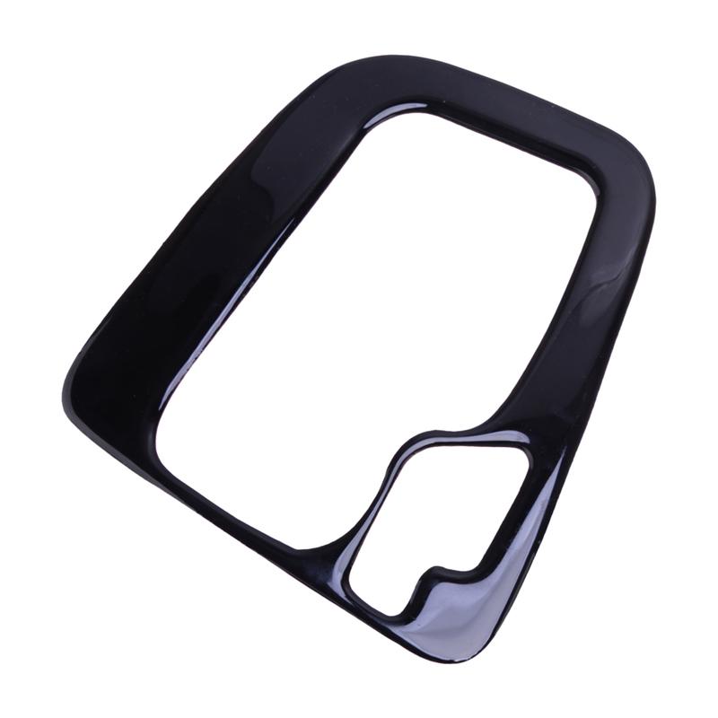 Car Center Console Gear Shift Panel Cover Trim Frame Piano Black ABS LHD Fit for BMW 3 Series E46 1998-2001 2002 2003 2004 2005