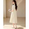 D.F.DEAR Women's French Polo A-Line Midi Dress