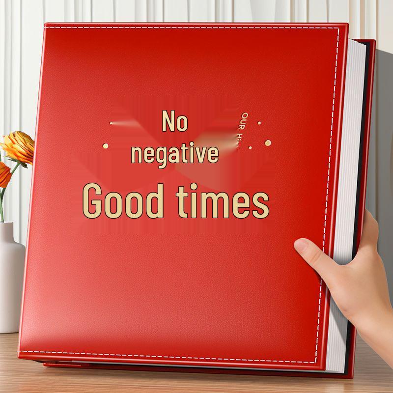 56-78 Inch Large Capacity Mixed Type Photo Album for Couples and Families