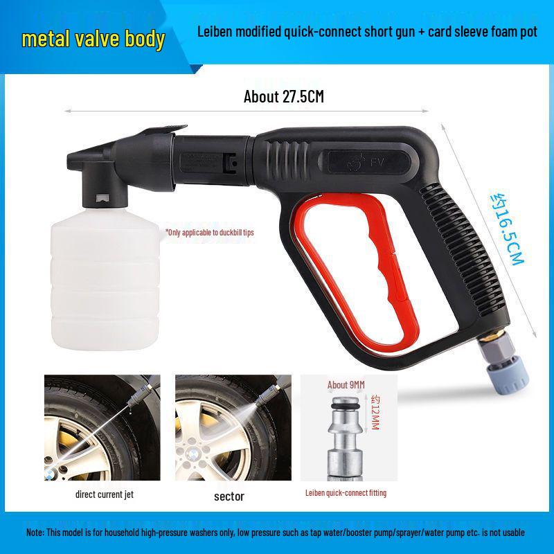 Hochdruck-Wasserpistolendüse für Autowäsche & Landwirtschaftsreinigung