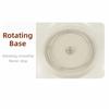 Rotatable Divided Serving Tray Hollow-Out Dried Fruit Snack Plate  Home Party
