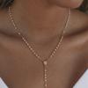 New Gold-plate Crystal Stars Pendant Necklaces For Women Necklace Multilevel Female Boho Vintage Jewelry Wedding Gift