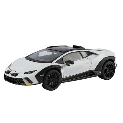 1/18 Lamborghini Huracan Sterrato Alloy Super Sports Car Model Diecast Metal Racing Vehicles Car Model Sound Light Kids Toy Gift