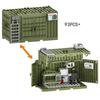 Army Military Soldiers SWAT Container Weapon Cannon Base Model Building Blocks Bricks  Toys Gift