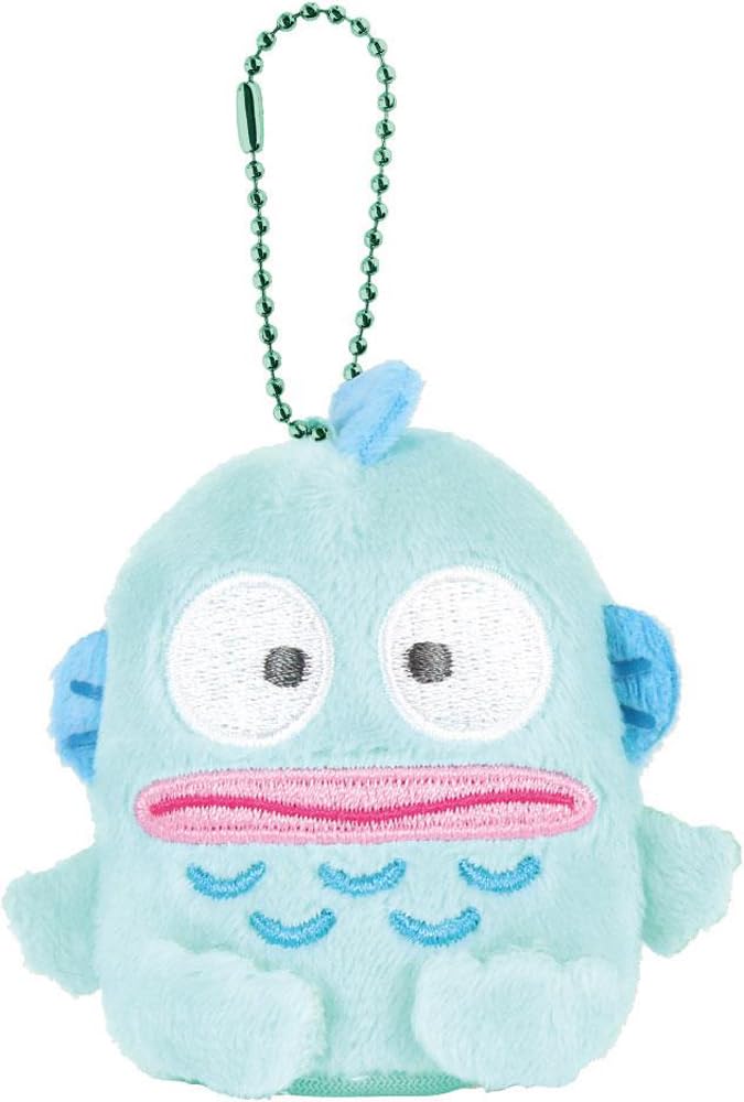 

Tees Factory Sanrio Hangyodon Characters Finger Puppet Mascot, 75mm H x 80mm W x 50mm D (SR-5541529HD)