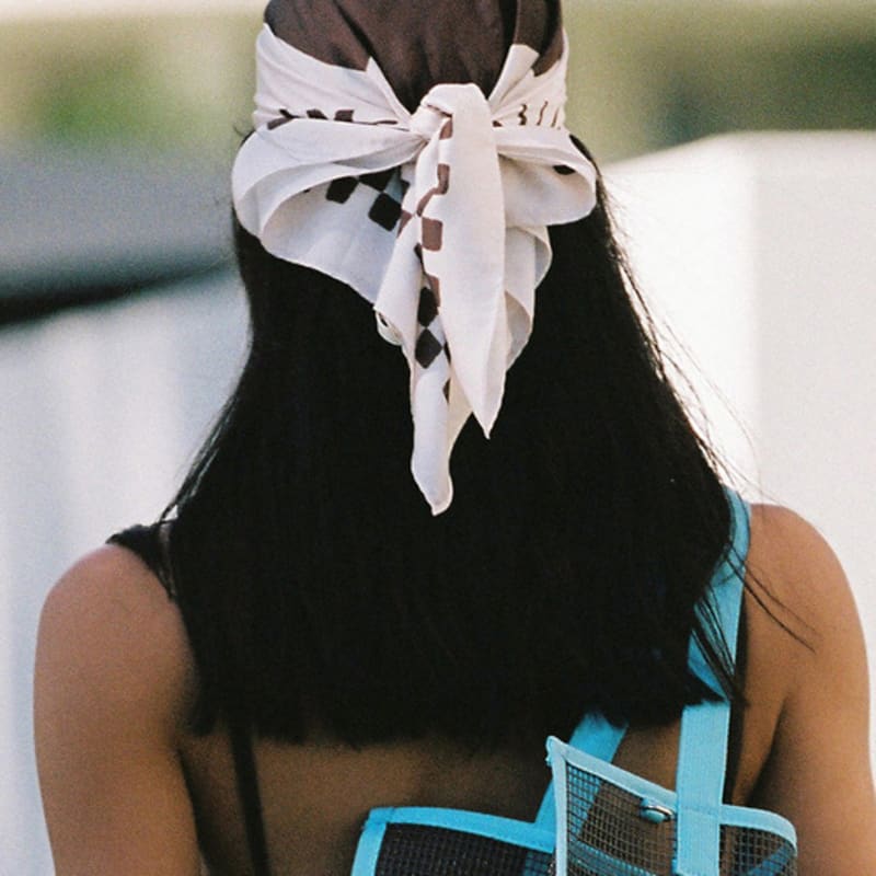 SURFEA ISLAND SCARF_BROWN