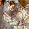 Pure Cotton Gauze Summer Air Condition Blankets Single/Double Blankets and Simple Gauze Blankets