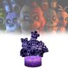 Five Nights At Freddy Led Night Light Remote Control Color Teen Supplies Bedroom
